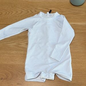 Minnow onesie bathing suit